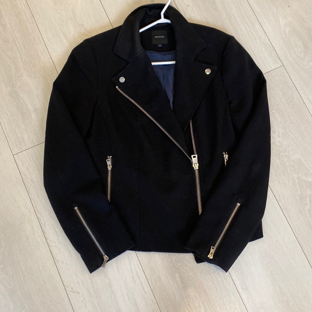 Black with silver hardware